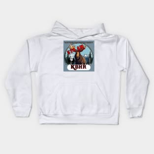 KBHR Moose on the Mic Kids Hoodie